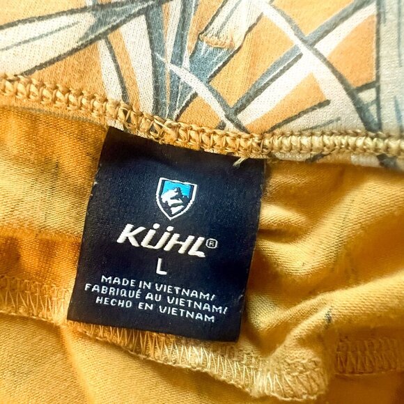 Kuhl Floral Golden Plant Overcast Print Kandid Skirt - Picture 5 of 10